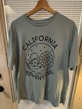 California Adventure Graphic Tee - Light Blue
